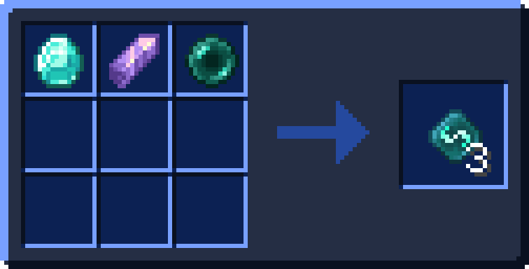 Expansion gem crafting recipe