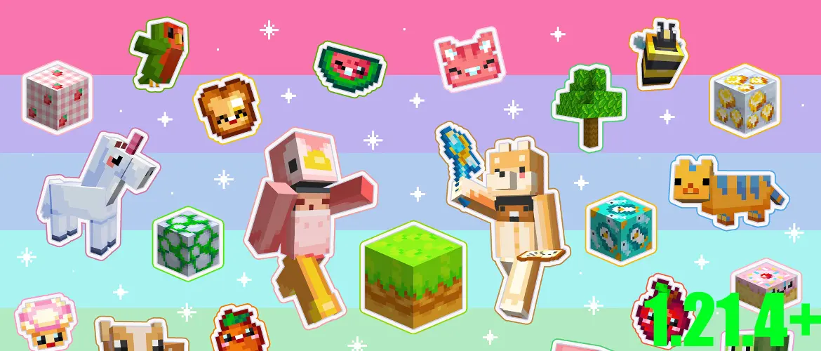 Super Cute Texture Pack Support for Newer Versions
