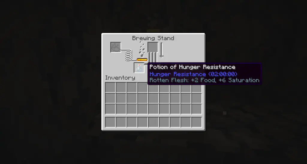 Simple Silver Hunger Resistance