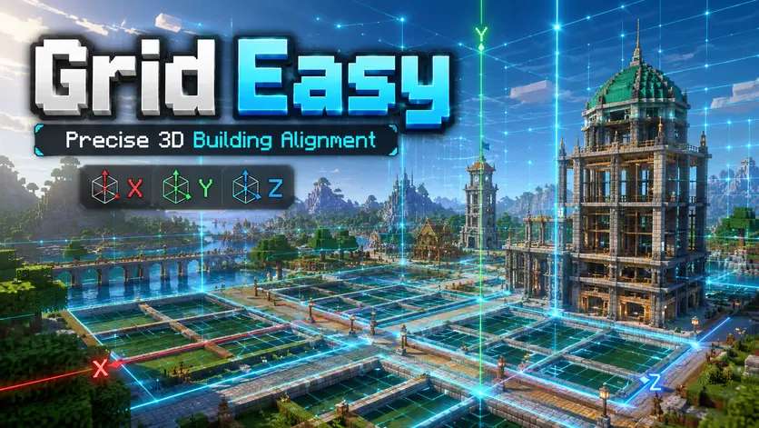3D Grid Overlay in Action
