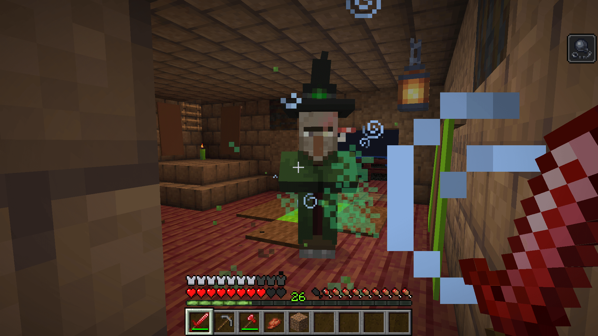 fighting a plague witch