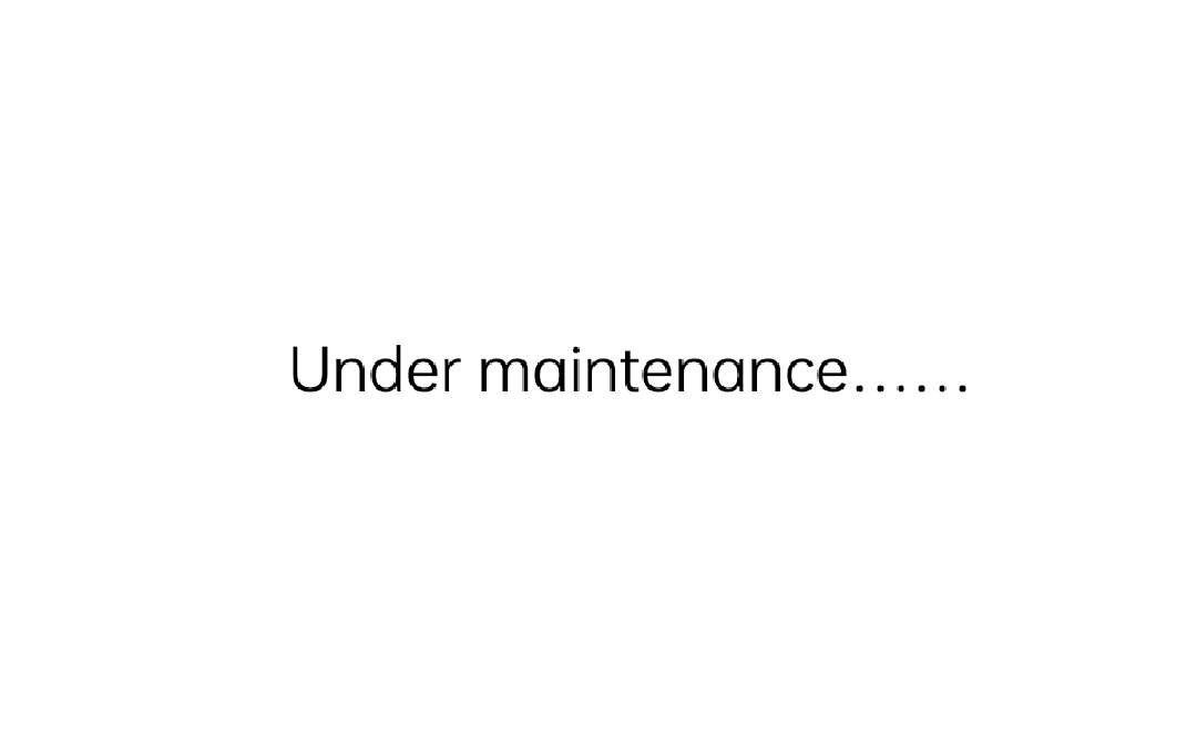 Under maintenance