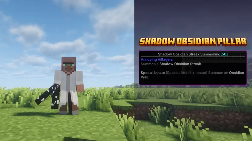 Shadow Obsidian Pillar