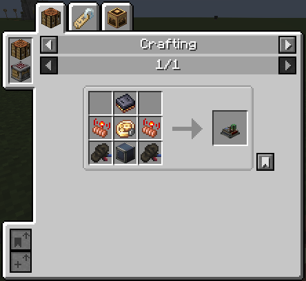 Crafting Recipe for the Advanced Cable Hub