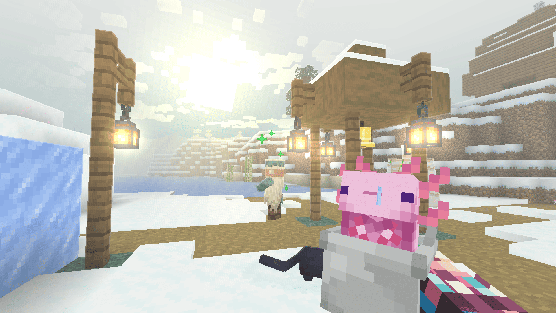 snowy village