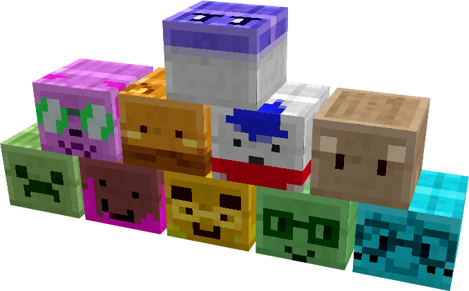 All 10 rare packages stacked together, each being a reference to me and my friends, except for two