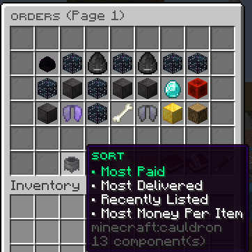 Sort & Filter Items by their Type And Price