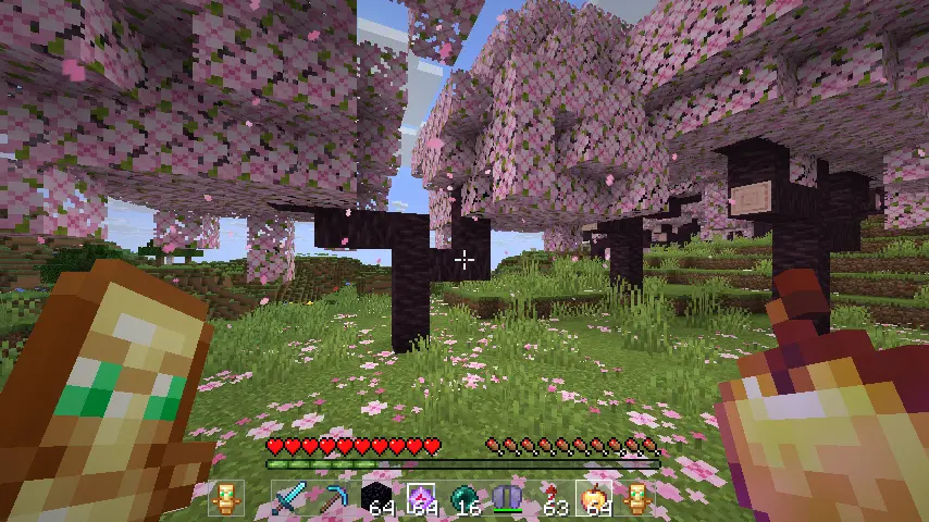 Survival hotbar
