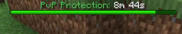 PvP Protection display for new players