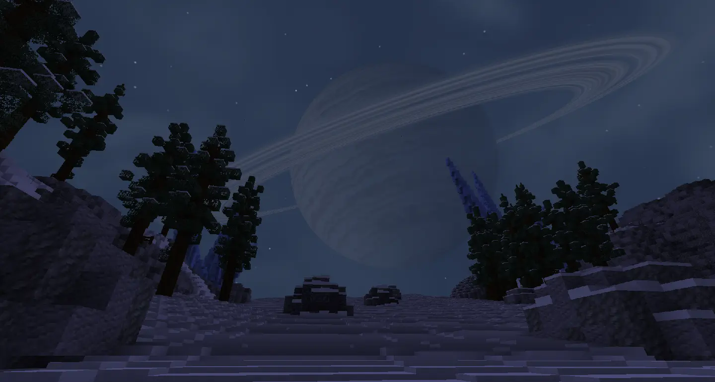 Ice Planet Skybox