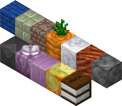 A random assortment of blocks
