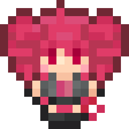 Retexture of the Totem of Undying to look like a pixelated version of Kasane Teto