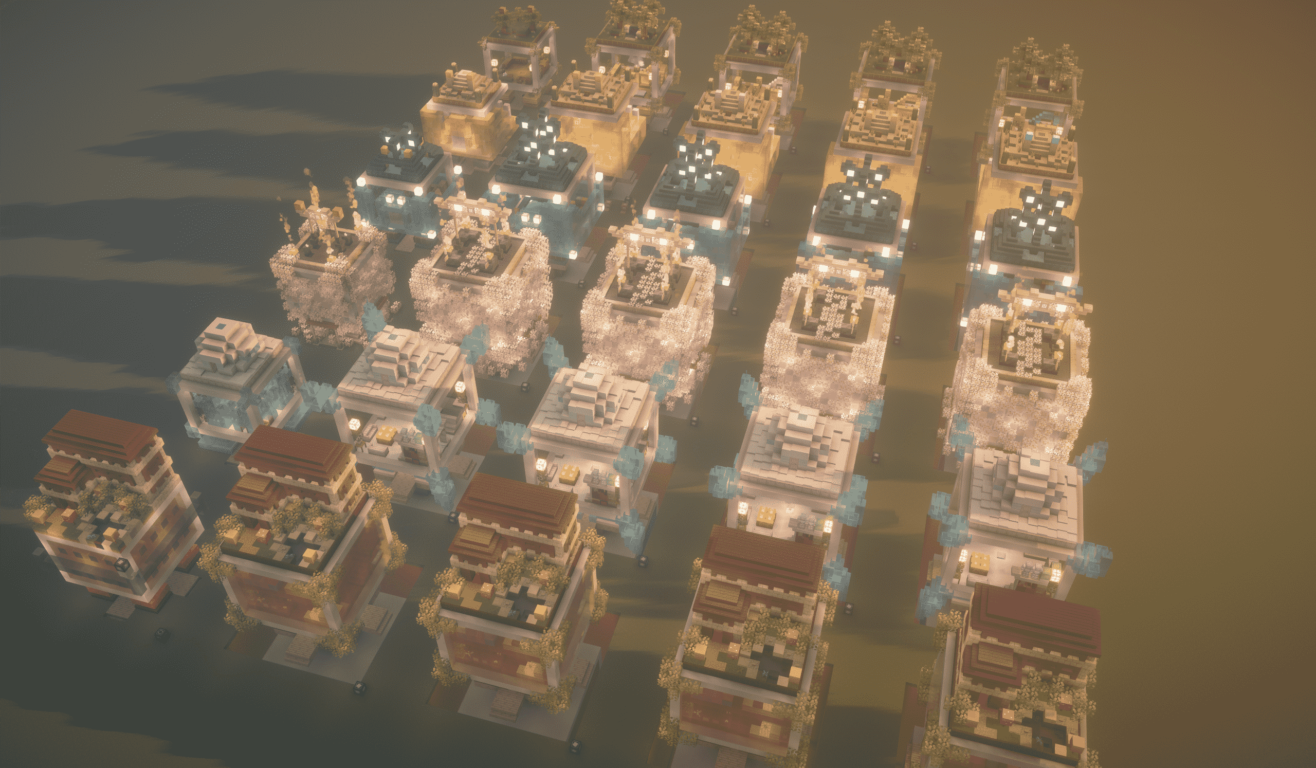 All the Capsules in a bird's eye view
