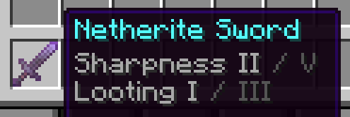 in the Inventory