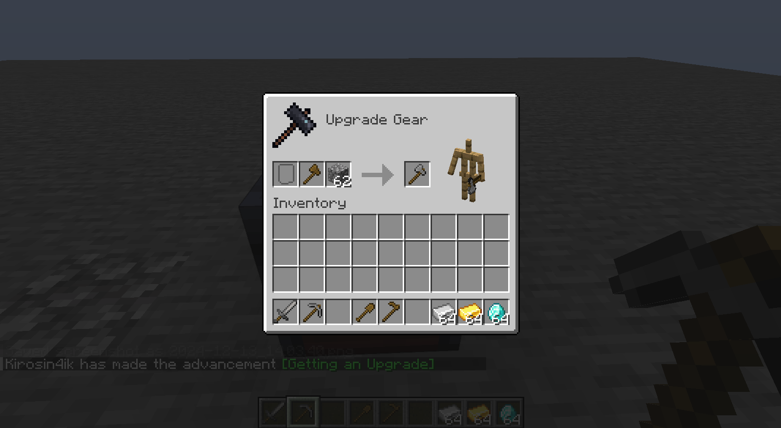 Stone axe