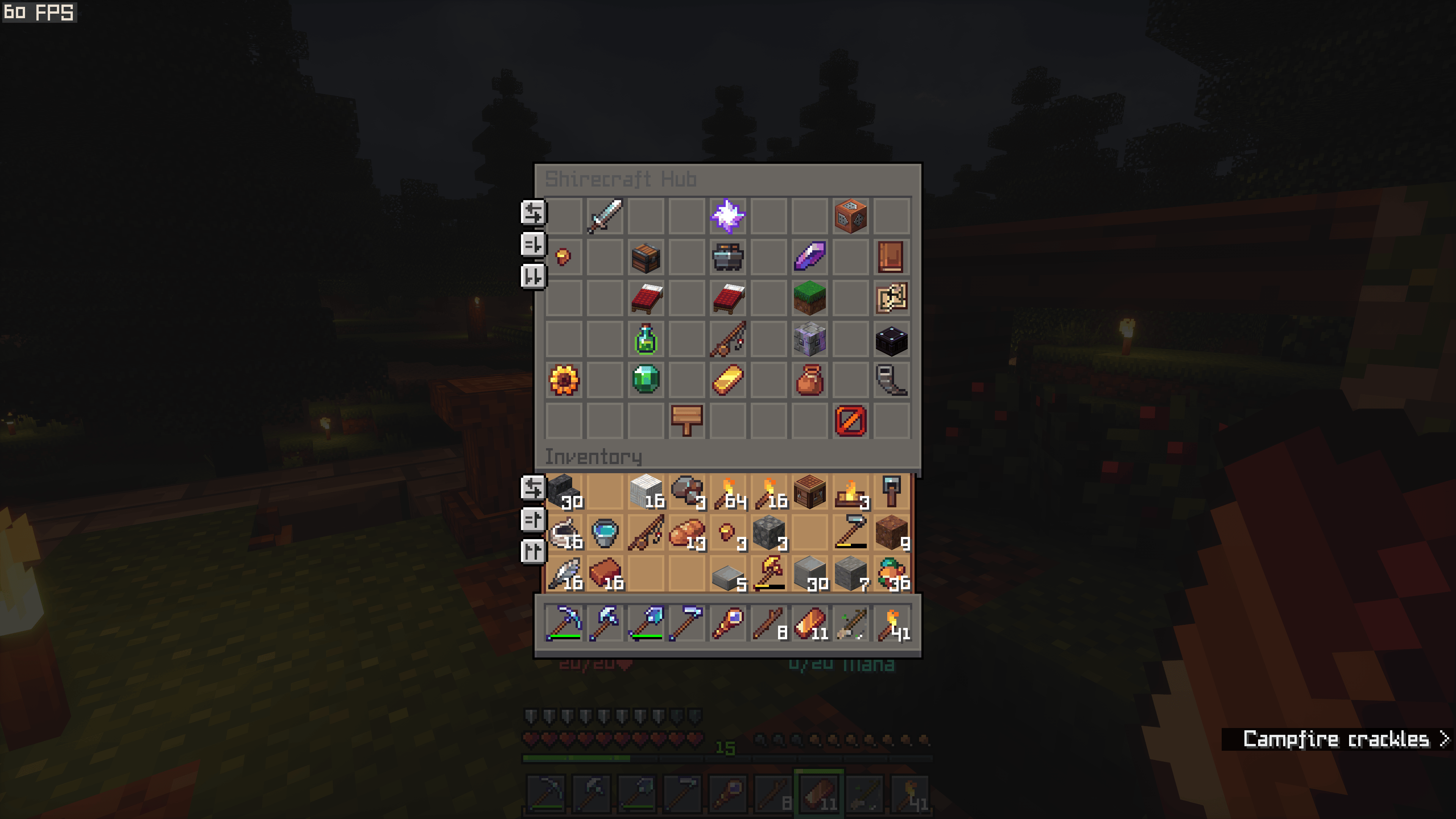 shirecraftmenus hub gui