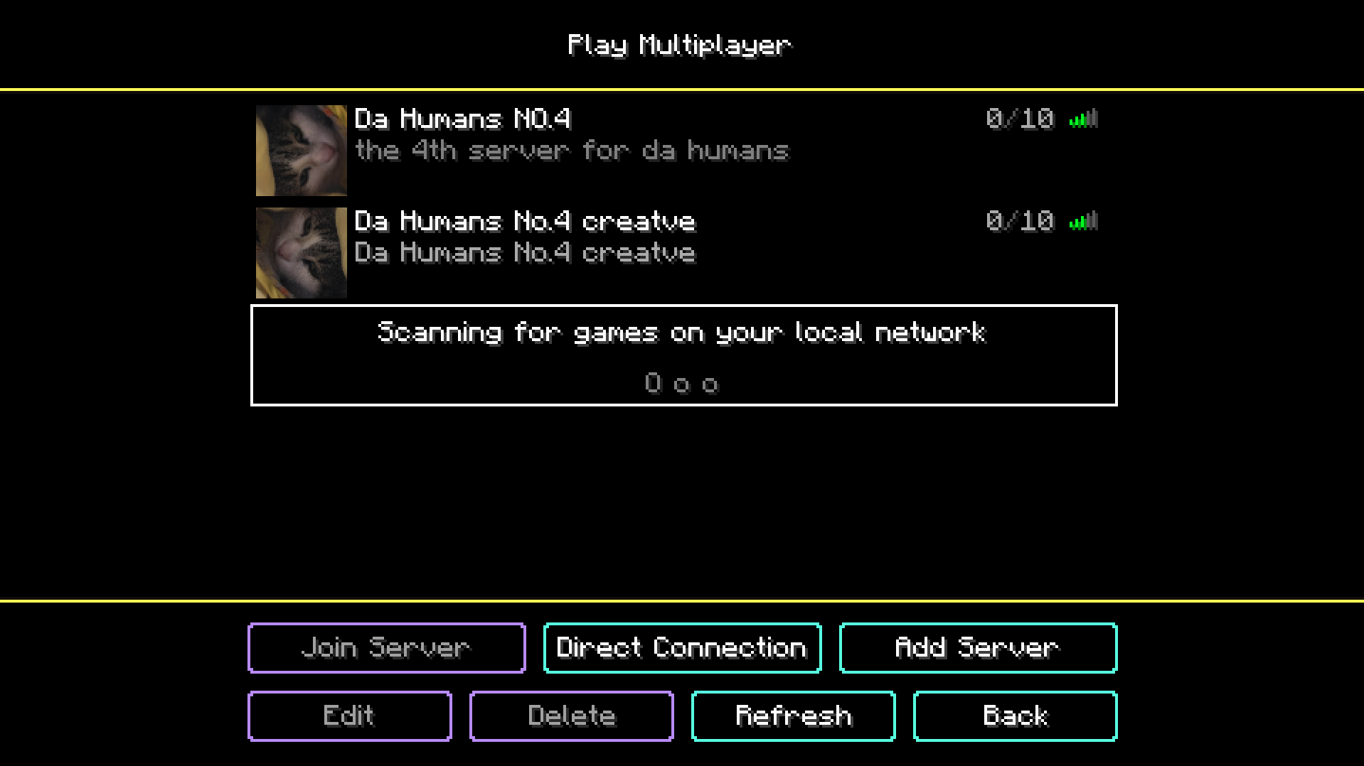 included servers