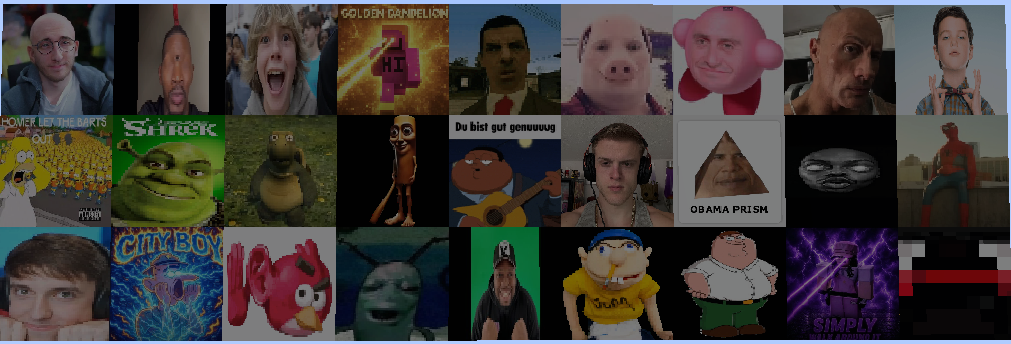 All Of the Meme Pictures in this mod