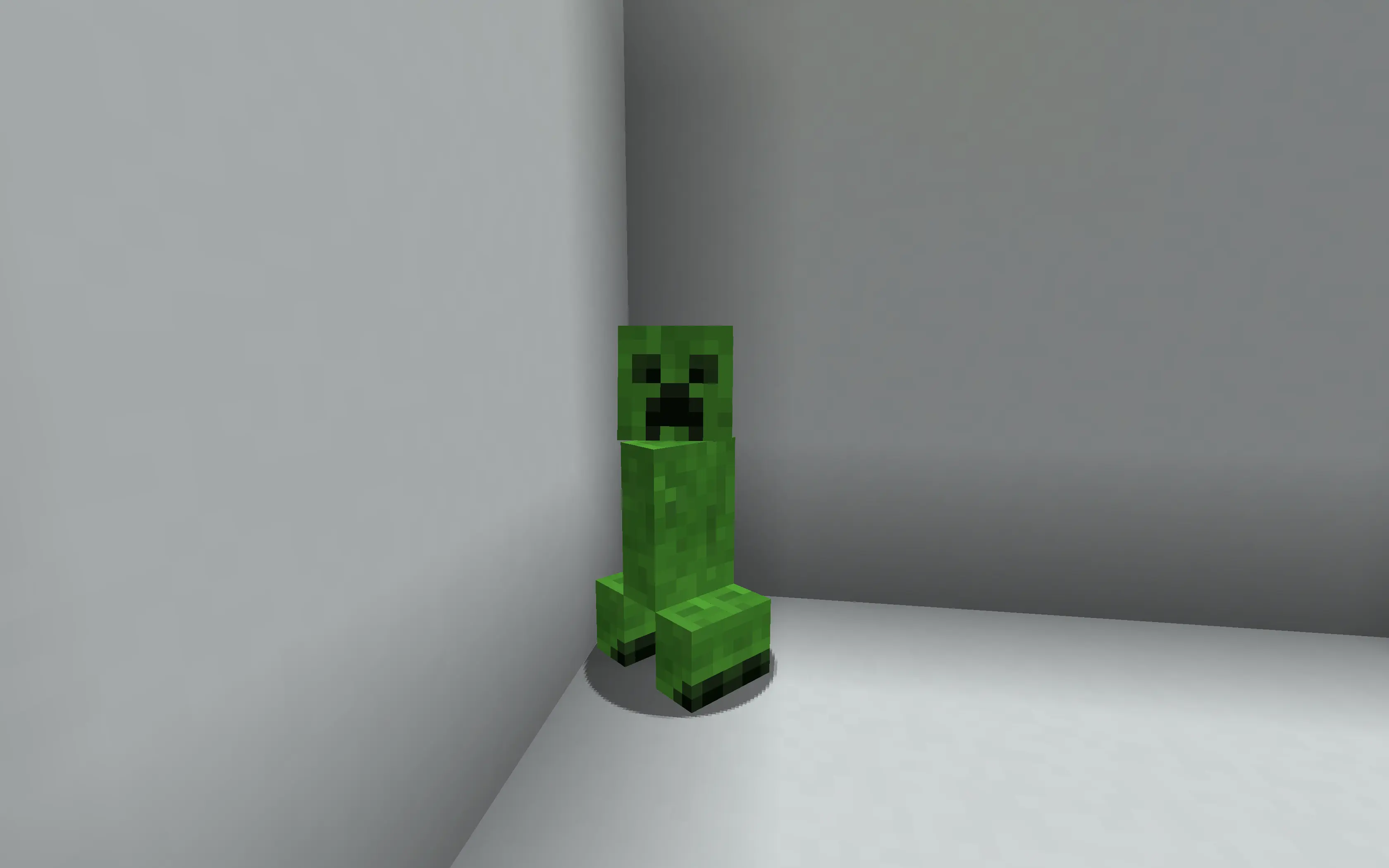 In-game creeper image
