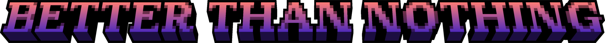 Better than Nothing logo