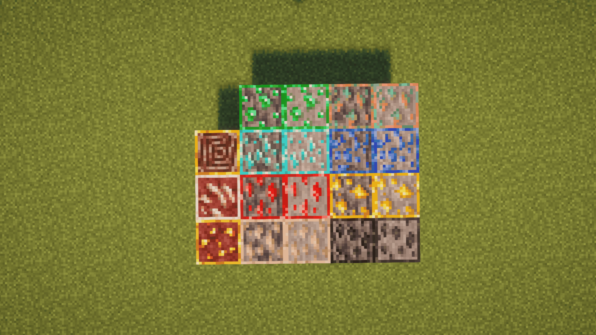 Outlined Ores