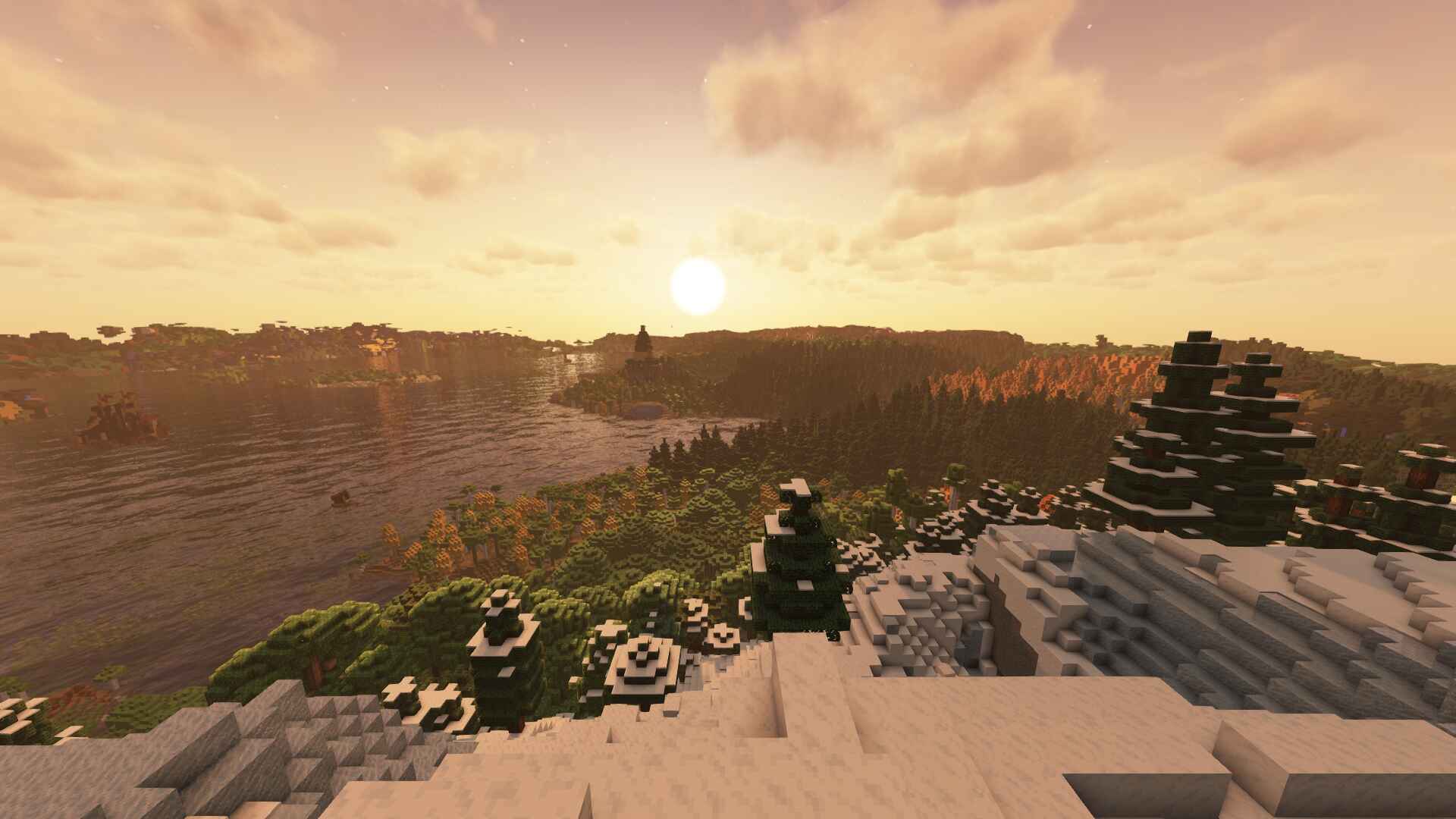 distant and expansive landscape