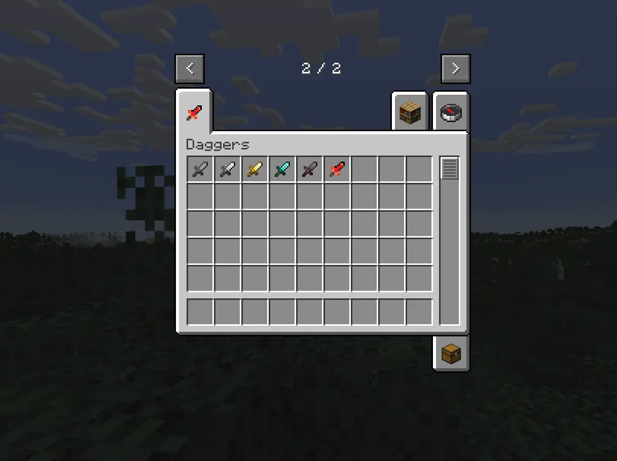 New daggers!