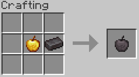 Netherite Infused Apple Crafting