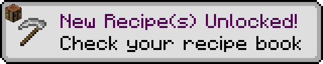 Scythe recipe unlocked