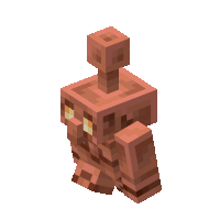 copper golem walking