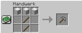 Crafting Recipe for Iron