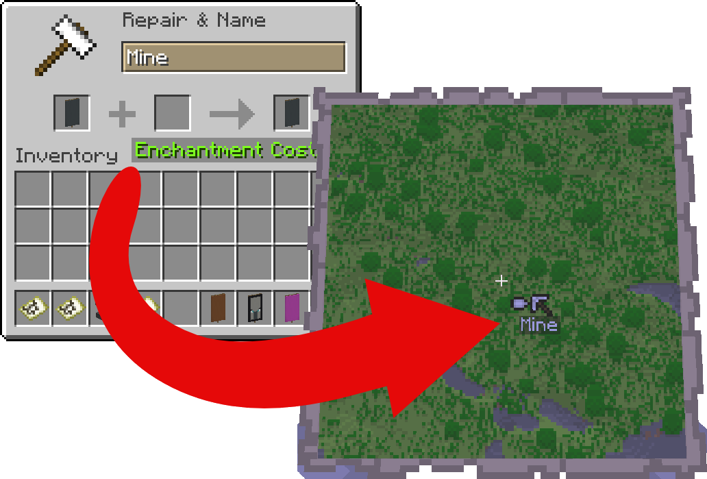 map naming example