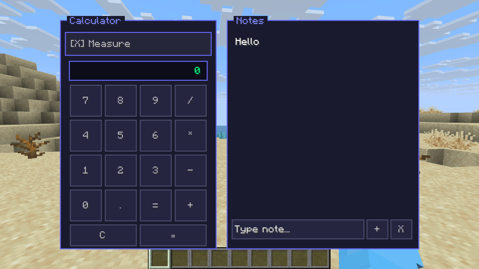 calculator gui
