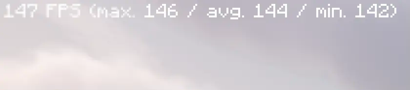 neoforge fps count using shaders