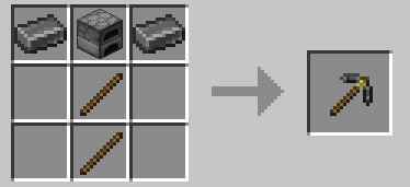 Forge Pickaxe crafting recipe