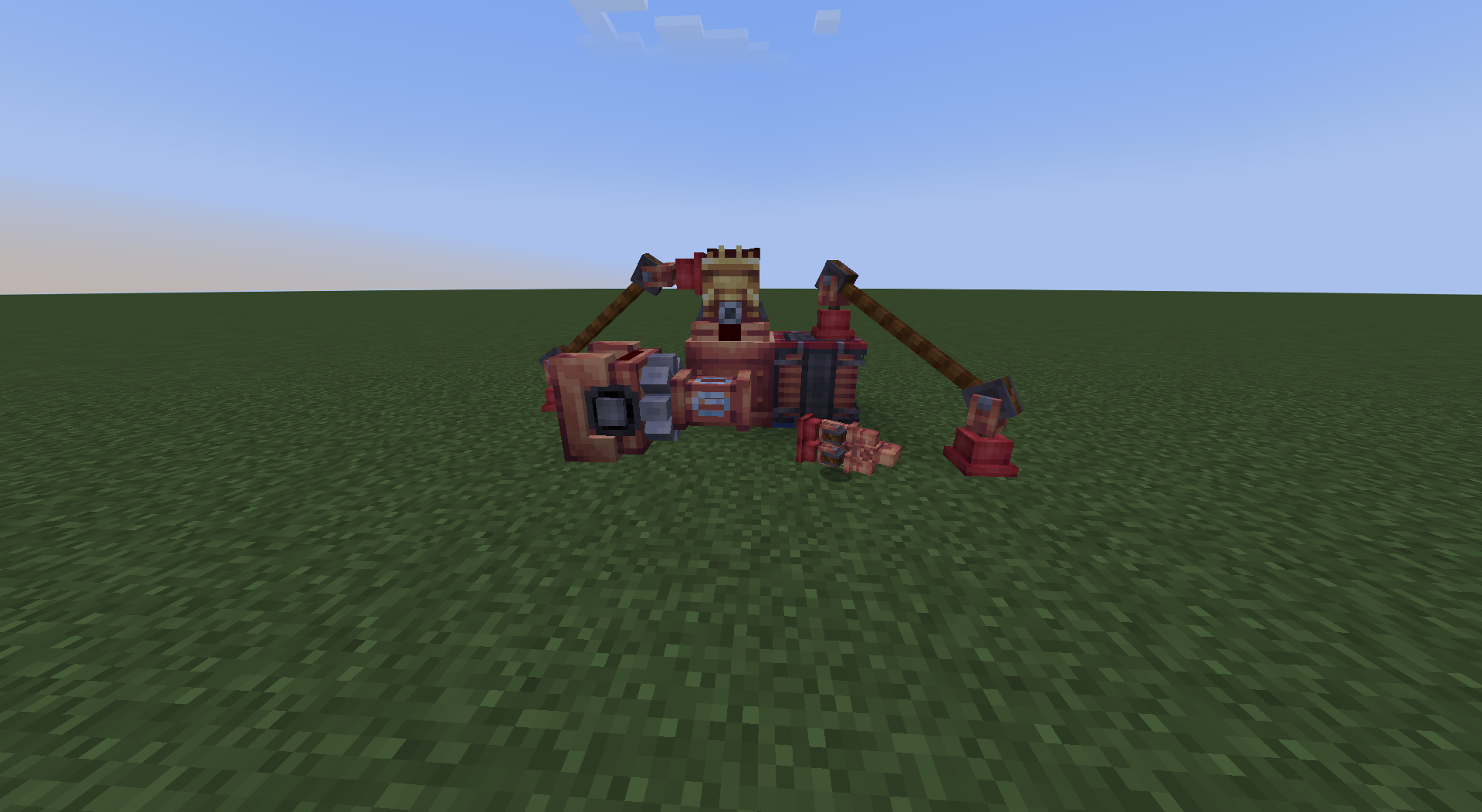 The retextured items!