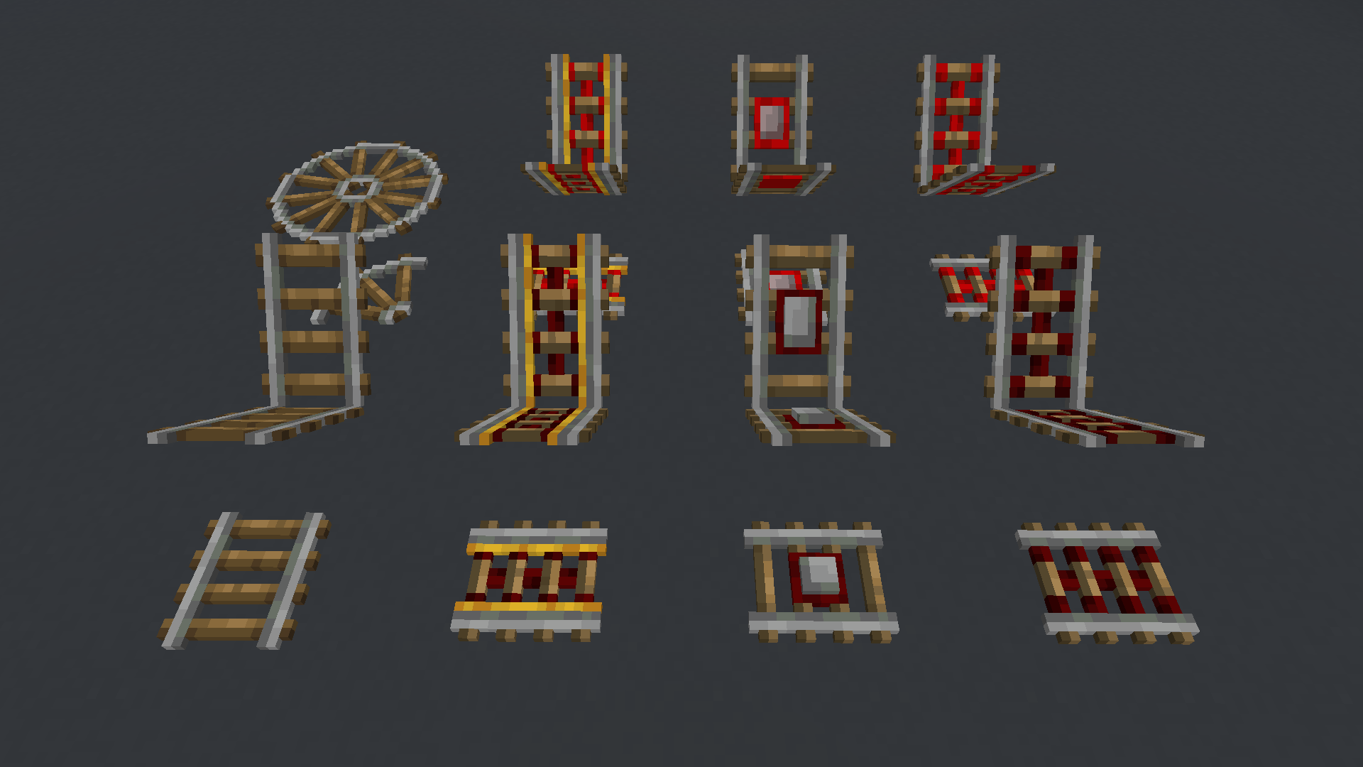 All new 3D rails