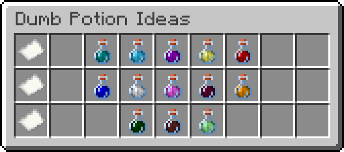 The Potions!