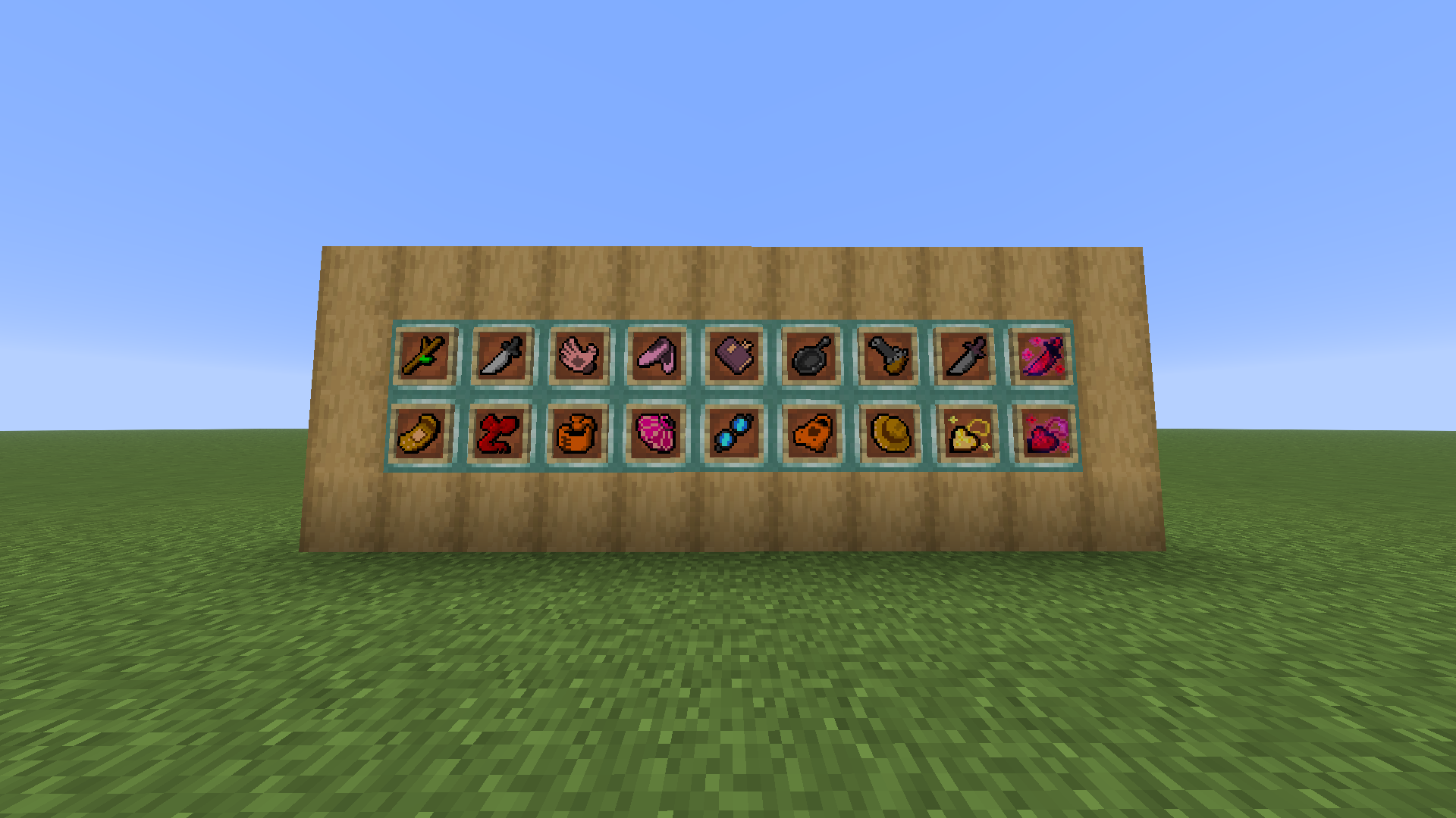 All items in the mod.