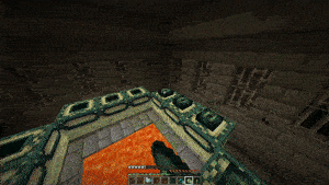 Saving current position, teleporting to home for some items and turning back to saved position.