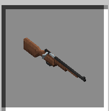 hunting Rifle in output slot