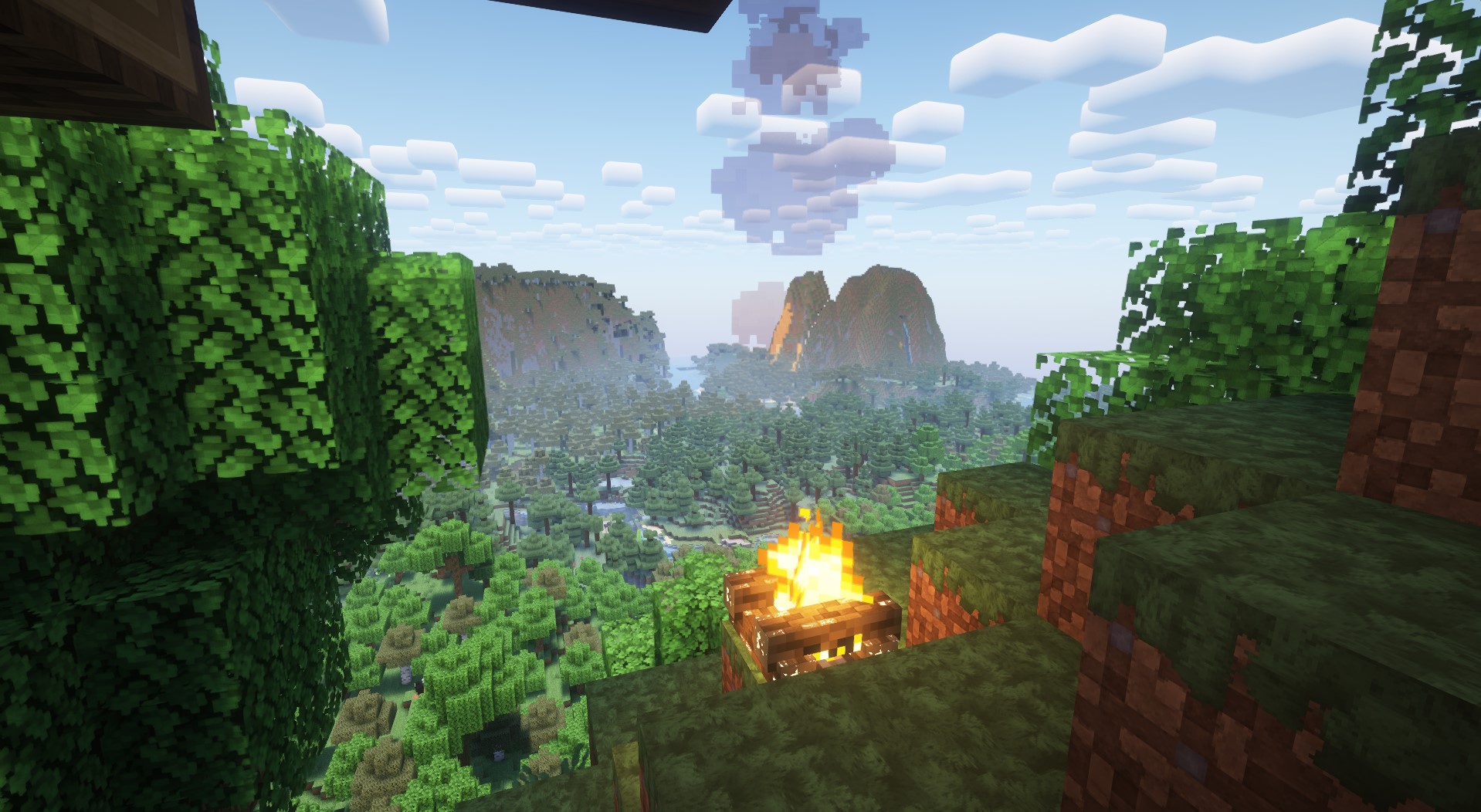 A picture showing the shaders used in the pack