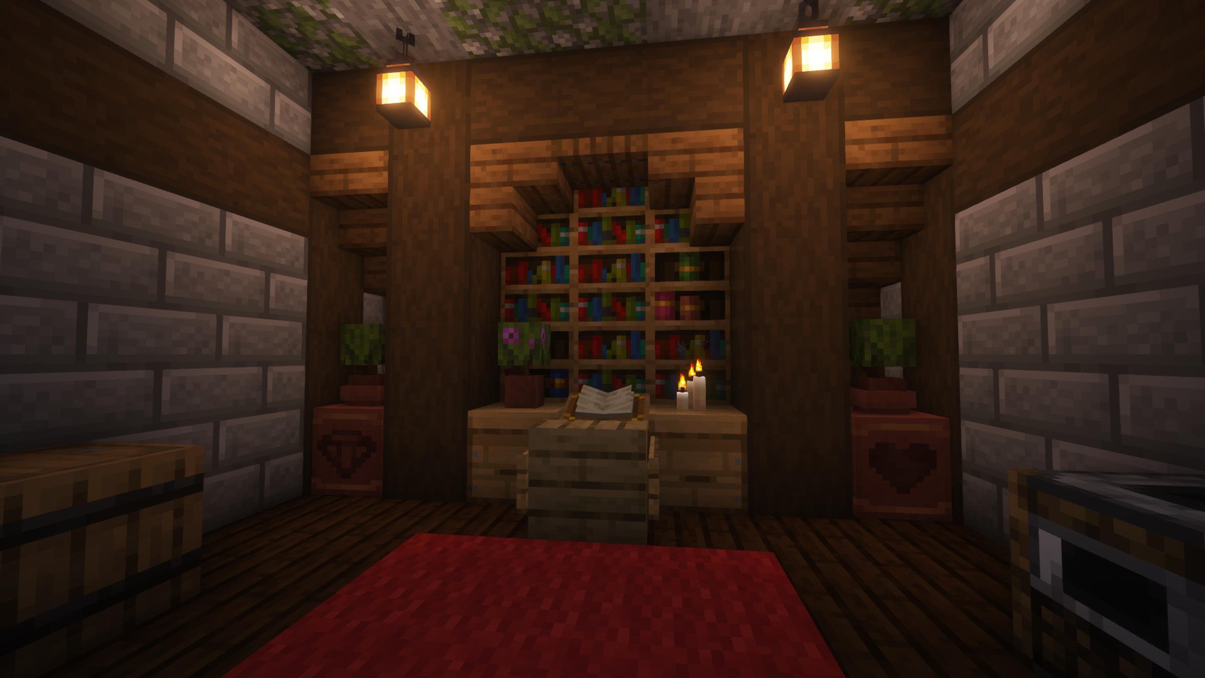 Inside