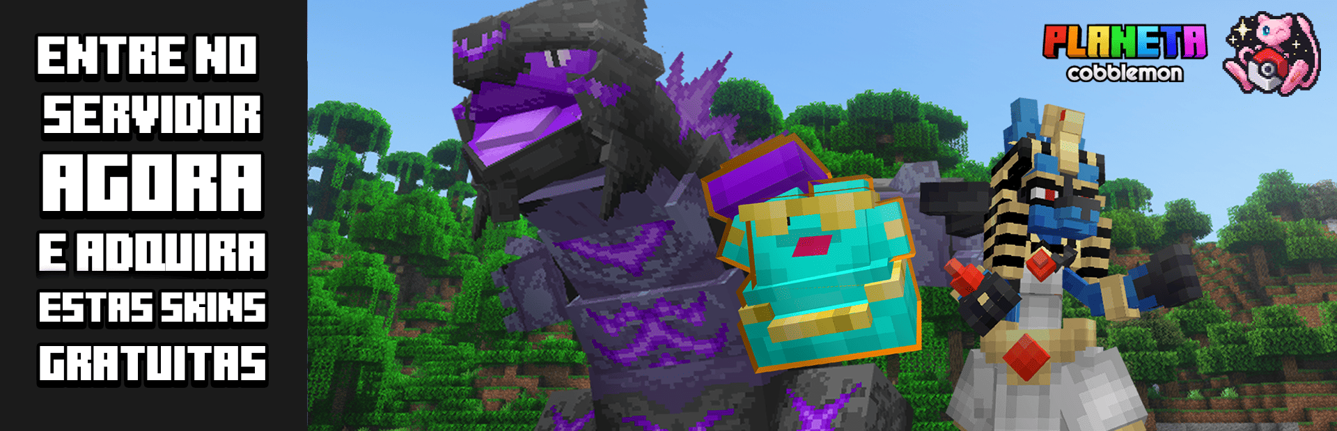 ENTRE NO SERVIDOR AGORA E ADQUIRA ESTA SKIN GRATUITA!