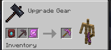 Crystallized pickaxe recipe