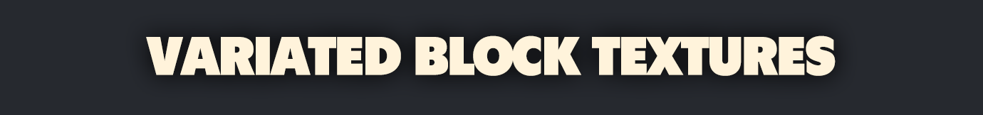 Variated Block Textures TITLE