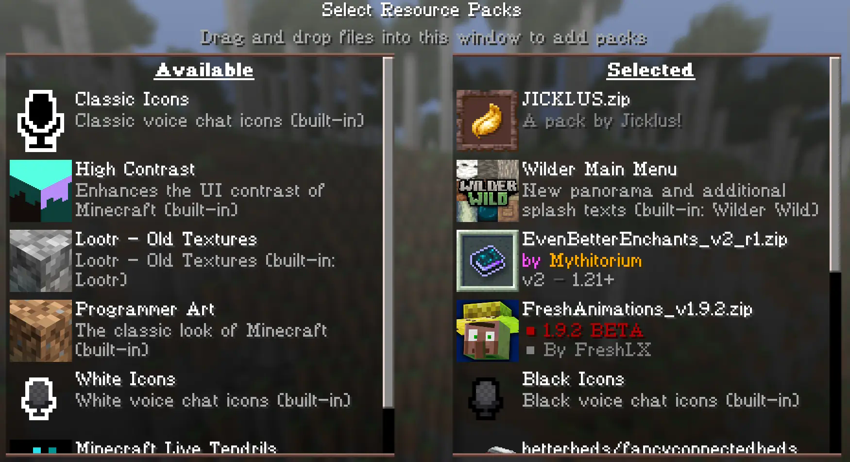 Resource Packs