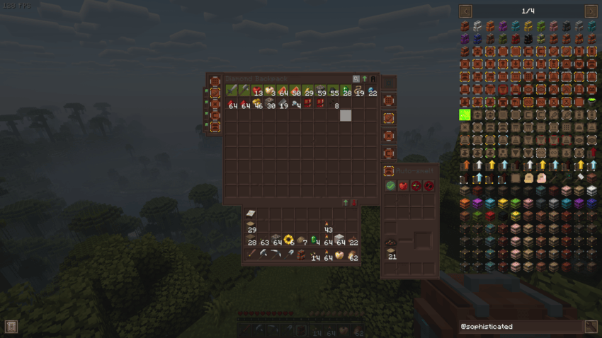 Backpack GUI
