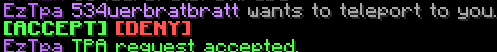 Person receiving the tpa