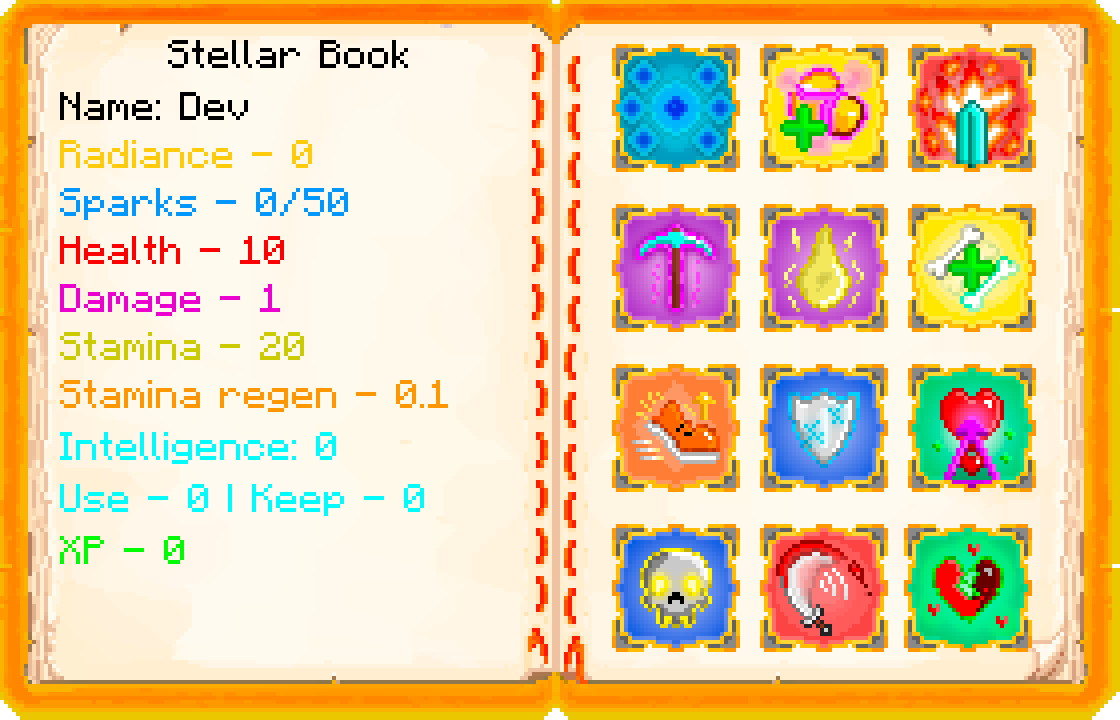 Stellar Book GUI